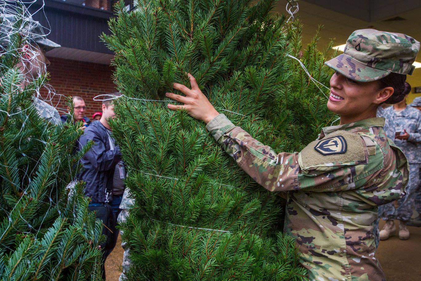 Christmas Trees Say Thank You To Our Military Families Hidden Pond Tree Farm